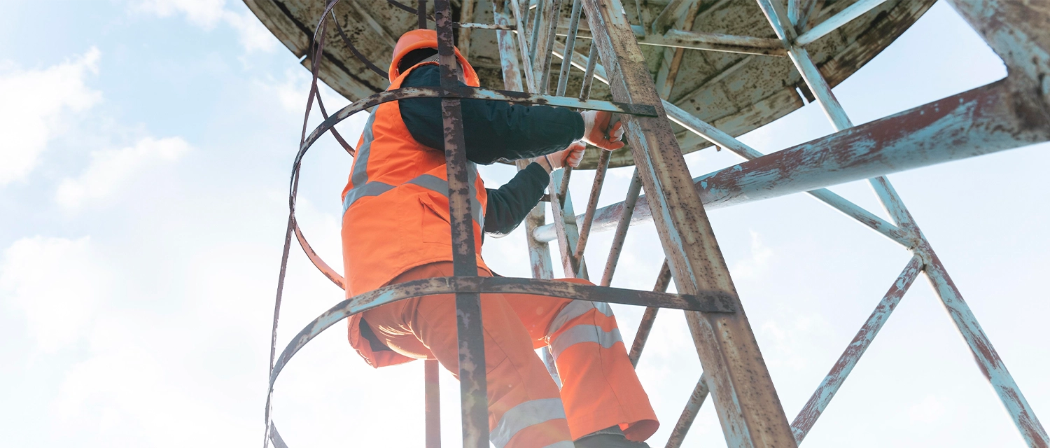 installation des antennes
