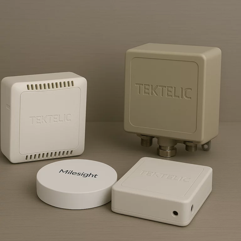3 gateways LoRaWAN