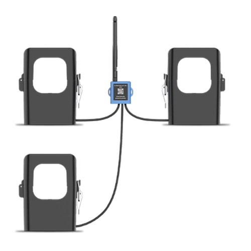 Transformateur de courant trois capteurs