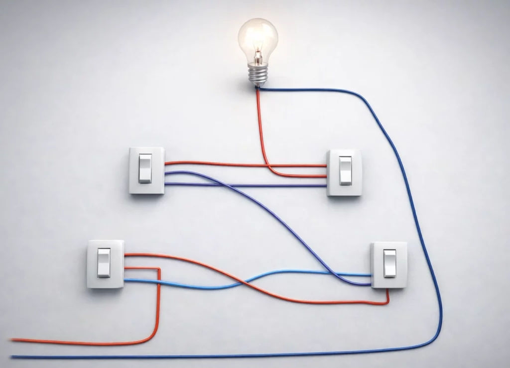 interrupteurs croisés